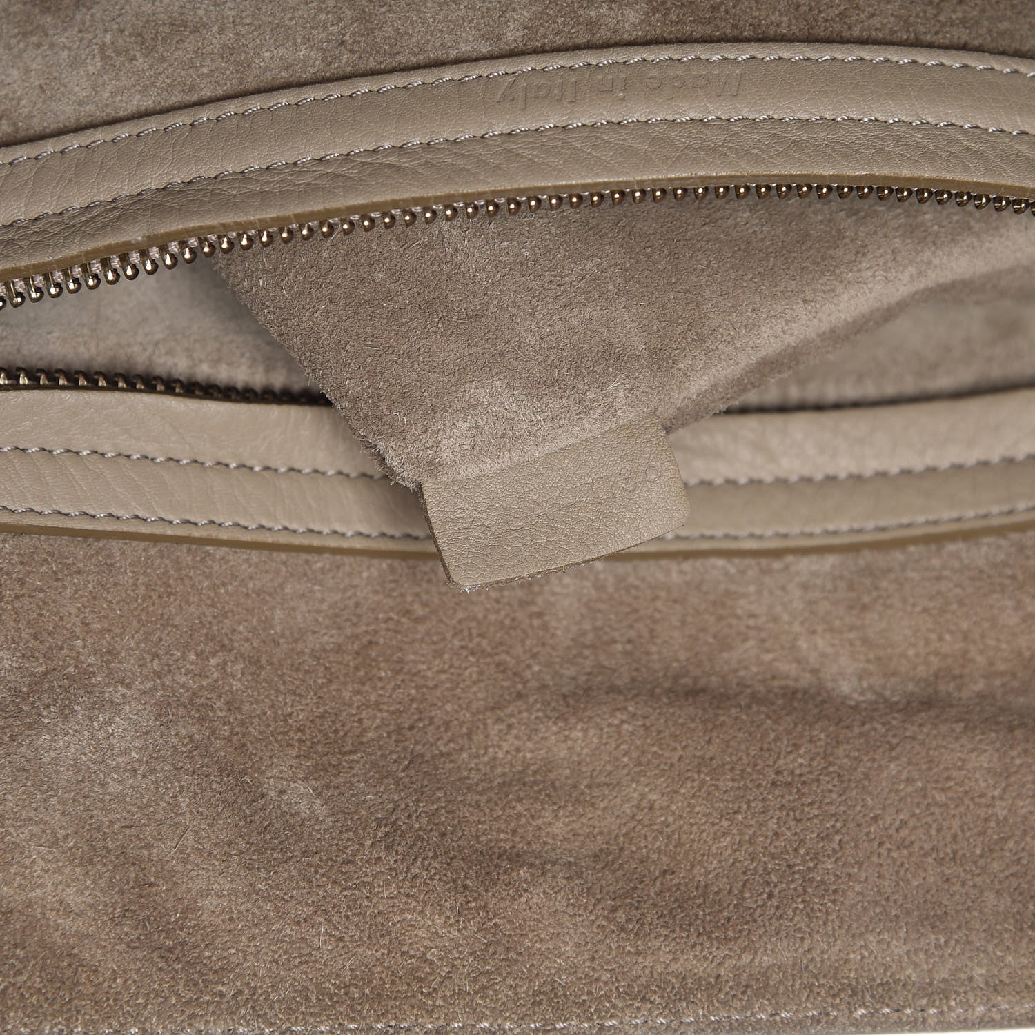Celine Supple Calfskin Medium Phantom Luggage Beige 8 of 17