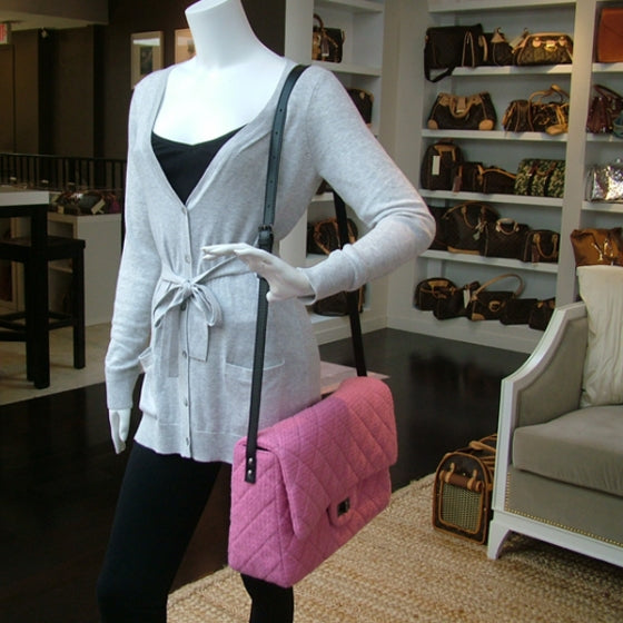 Tweed Reissue XL Maxi Jumbo Flap Pink