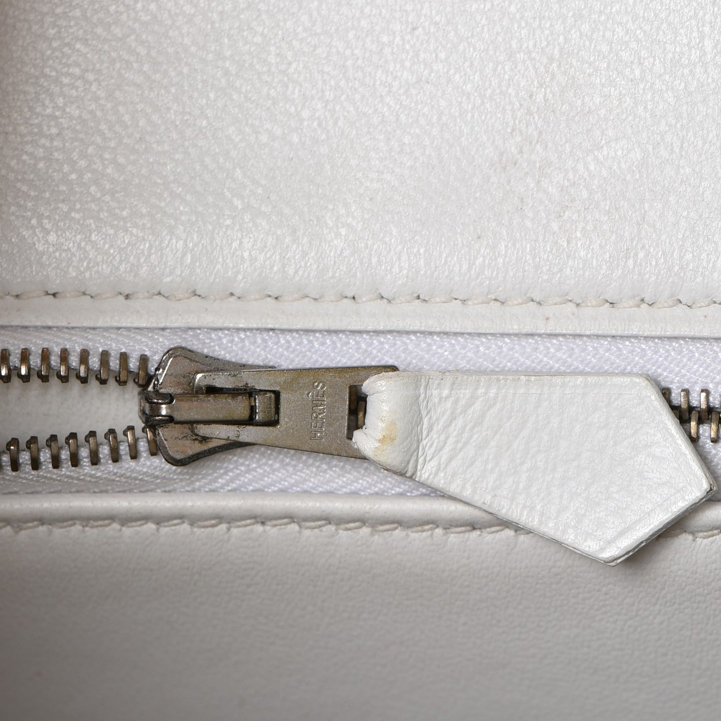 Epsom Birkin 30 White
