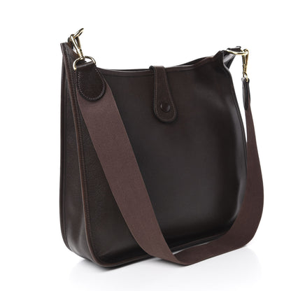 Hermes Epsom Evelyne PM Chocolate 3 of 9