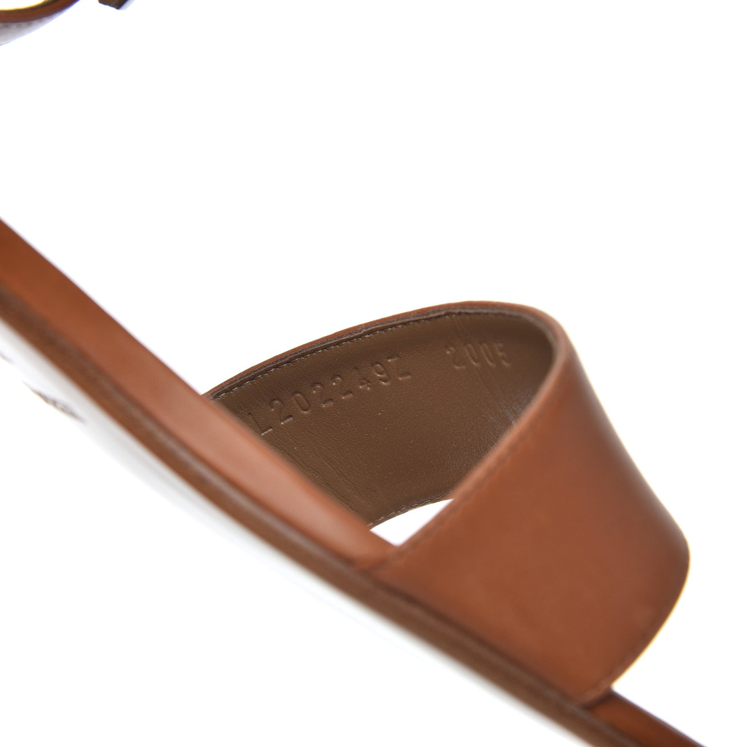 Hermes Heritage Calfskin Baia Sandals 38 Naturel 8 of 13