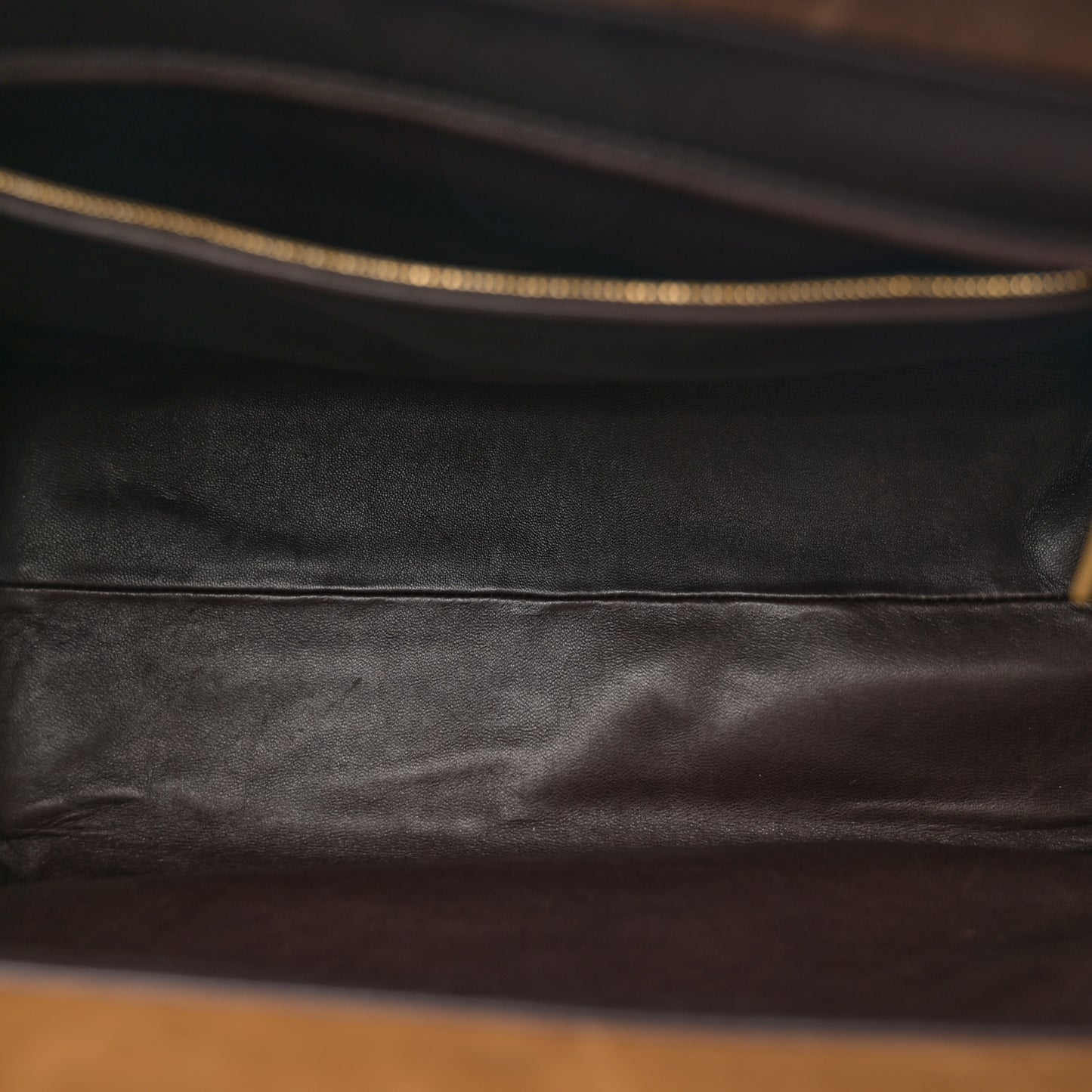 Saddle Calfskin Sienna Shoulder Bag Camel