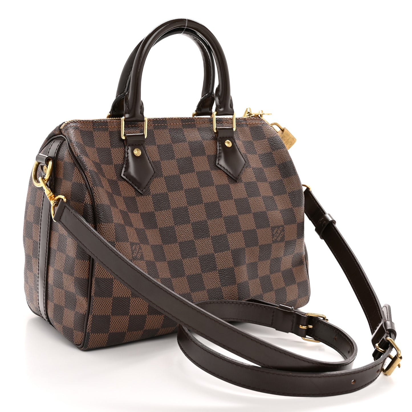 Damier Ebene Speedy Bandouliere 25