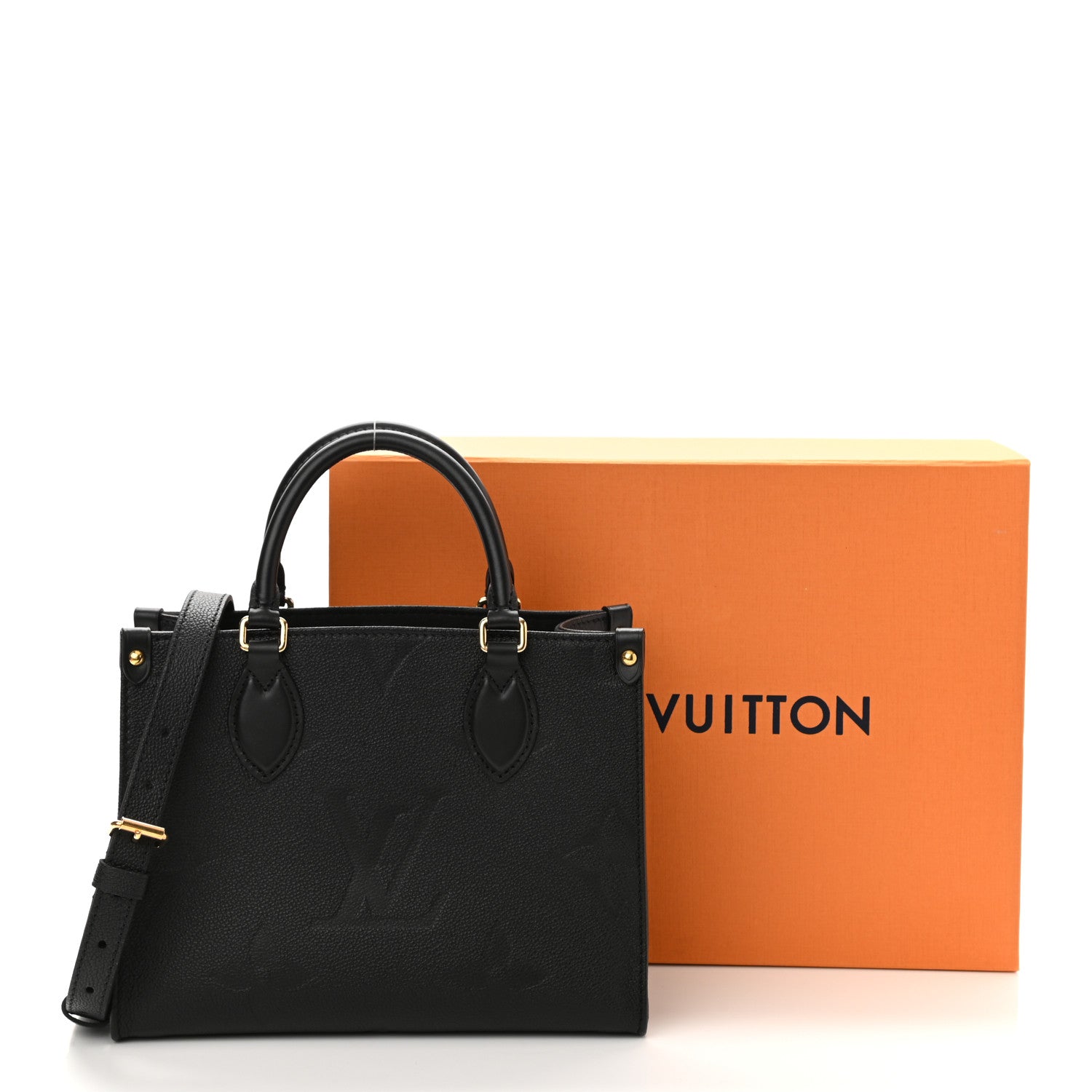 Louis Vuitton Empreinte Monogram Giant Onthego PM Black 10 of 10