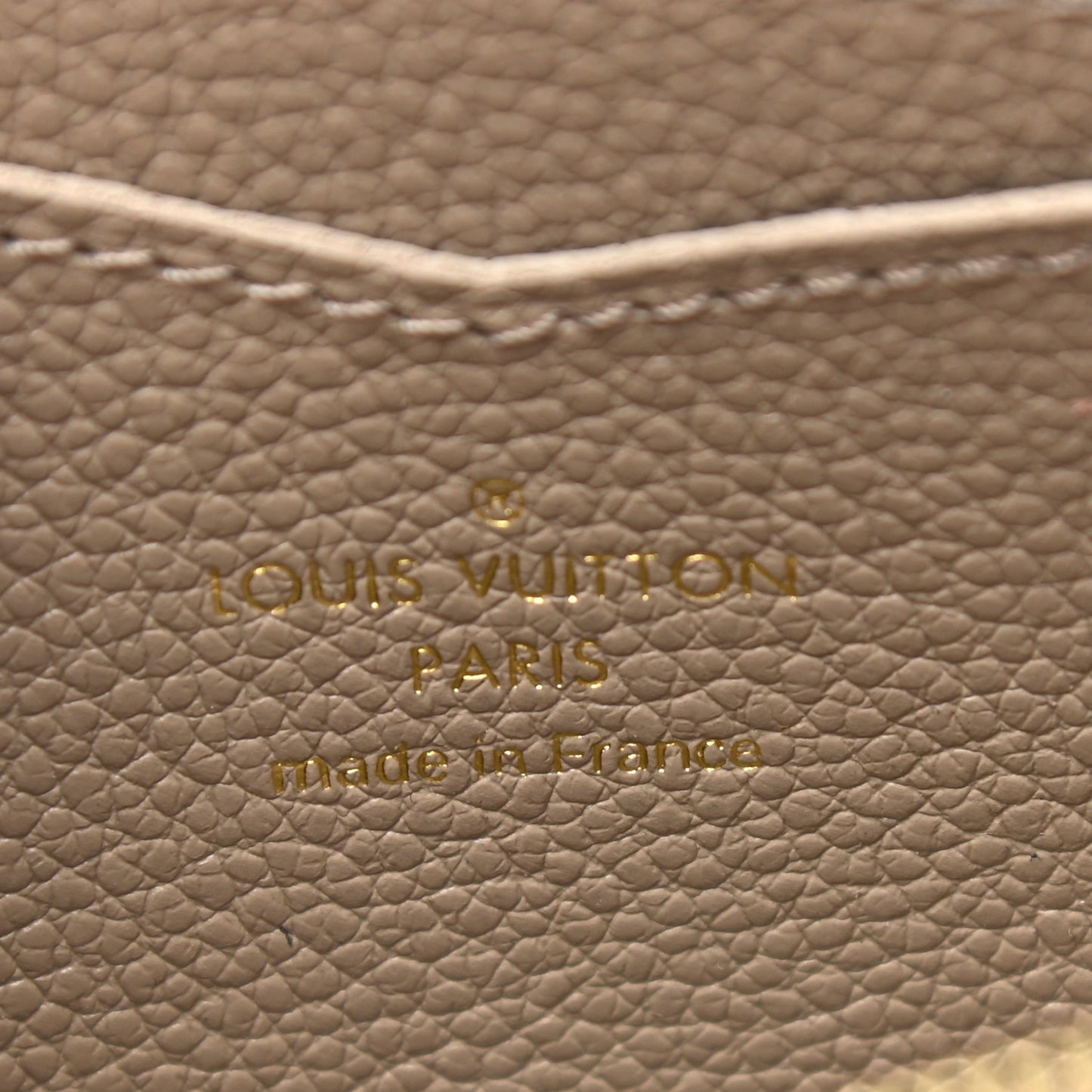 Empreinte Monogram Giant Zippy Coin Purse Tourterelle Creme