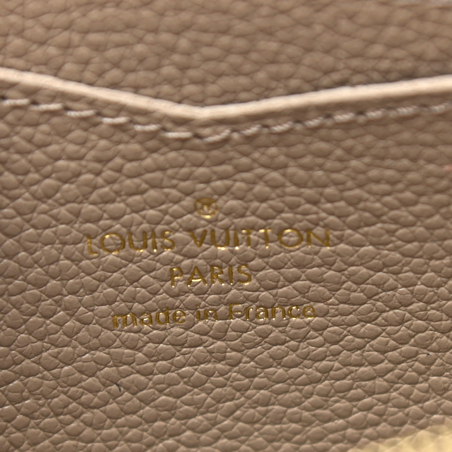 Louis Vuitton Empreinte Monogram Giant Zippy Coin Purse Tourterelle Creme 6 of 6