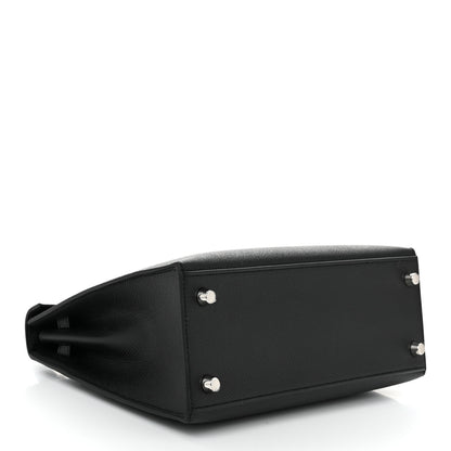 Hermes Epsom Kelly Sellier 25 Black 4 of 11