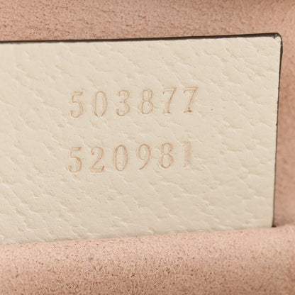 Gucci Textured Calfskin Web Small Ophidia Chain Shoulder Bag Mystic White 8 of 11