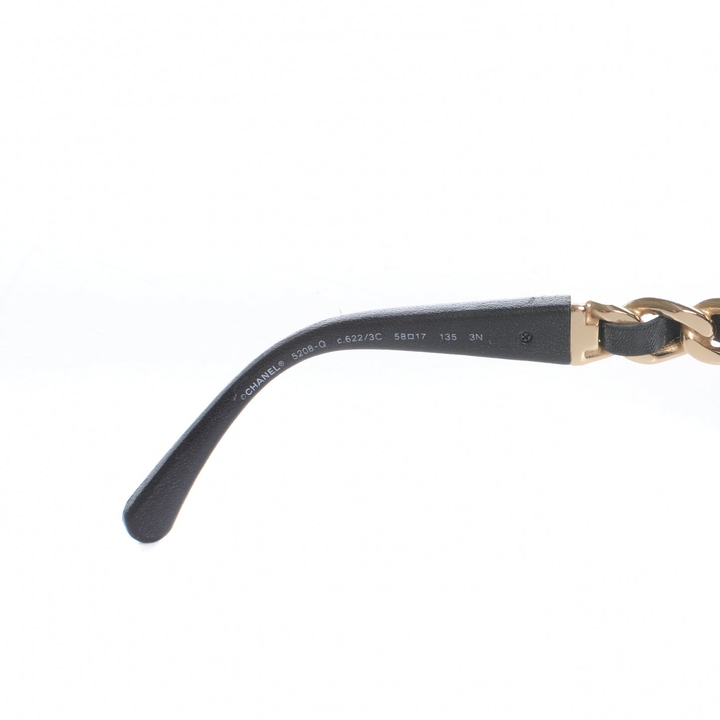 Chain Sunglasses 5208Q Black