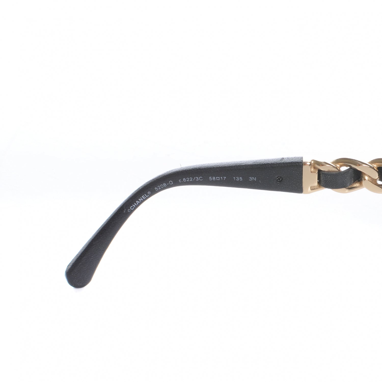 Chanel Chain Sunglasses 5208Q Black 5 of 6