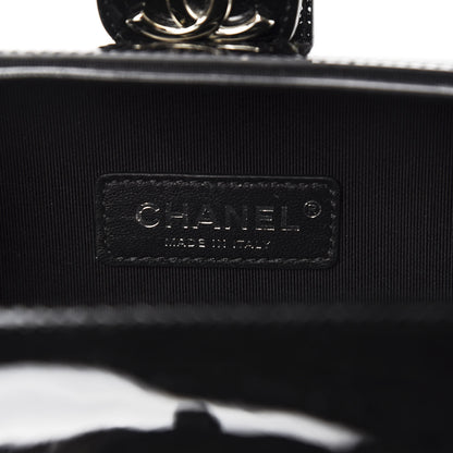 Chanel Glitter Patent Evening On The Moon Camera Case Silver 8 of 11