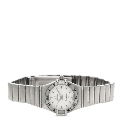 Omega Stainless Steel 22mm Constellation Quartz Watch White 1562.30 2 of 5