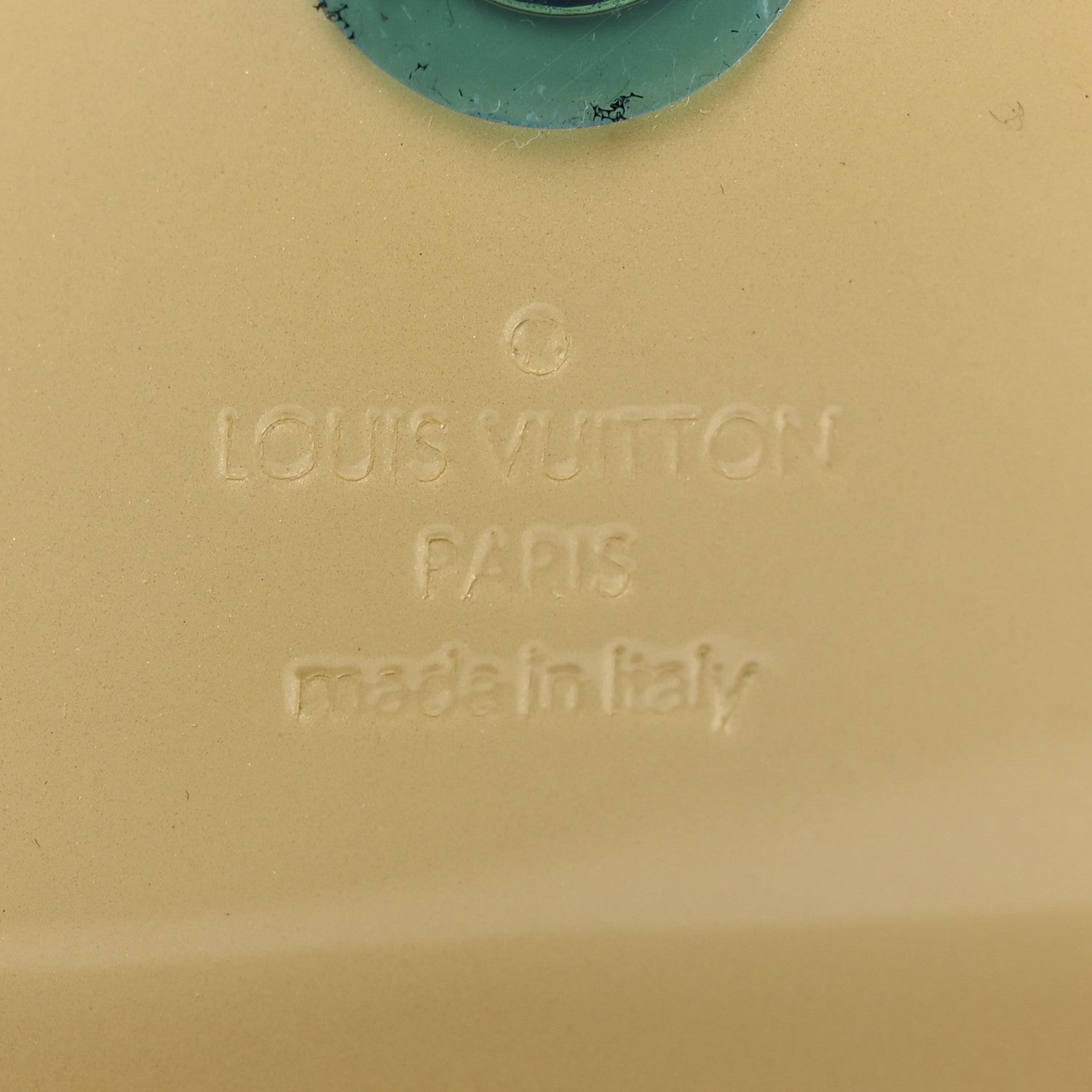 Louis Vuitton Patent Sobe Clutch Blanc Corail 6 of 7