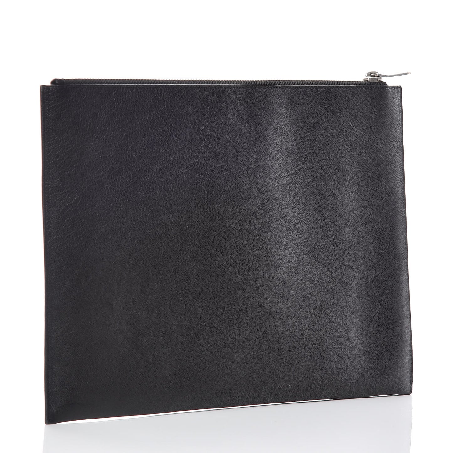 Calfskin Star Rider iPad Pouch Black