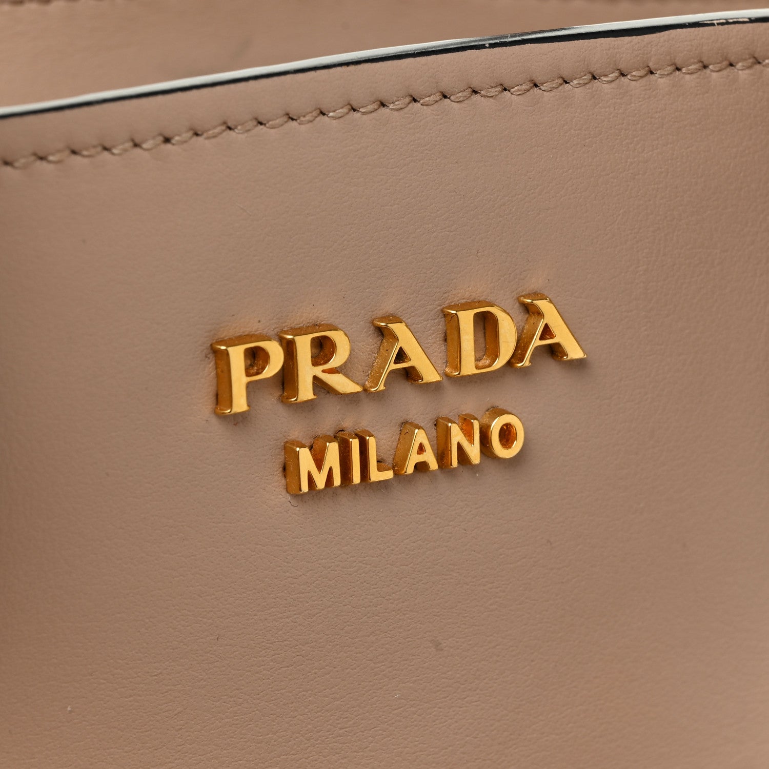 Prada Saffiano City Calf Small Esplanade Tote Cammeo 16 of 17