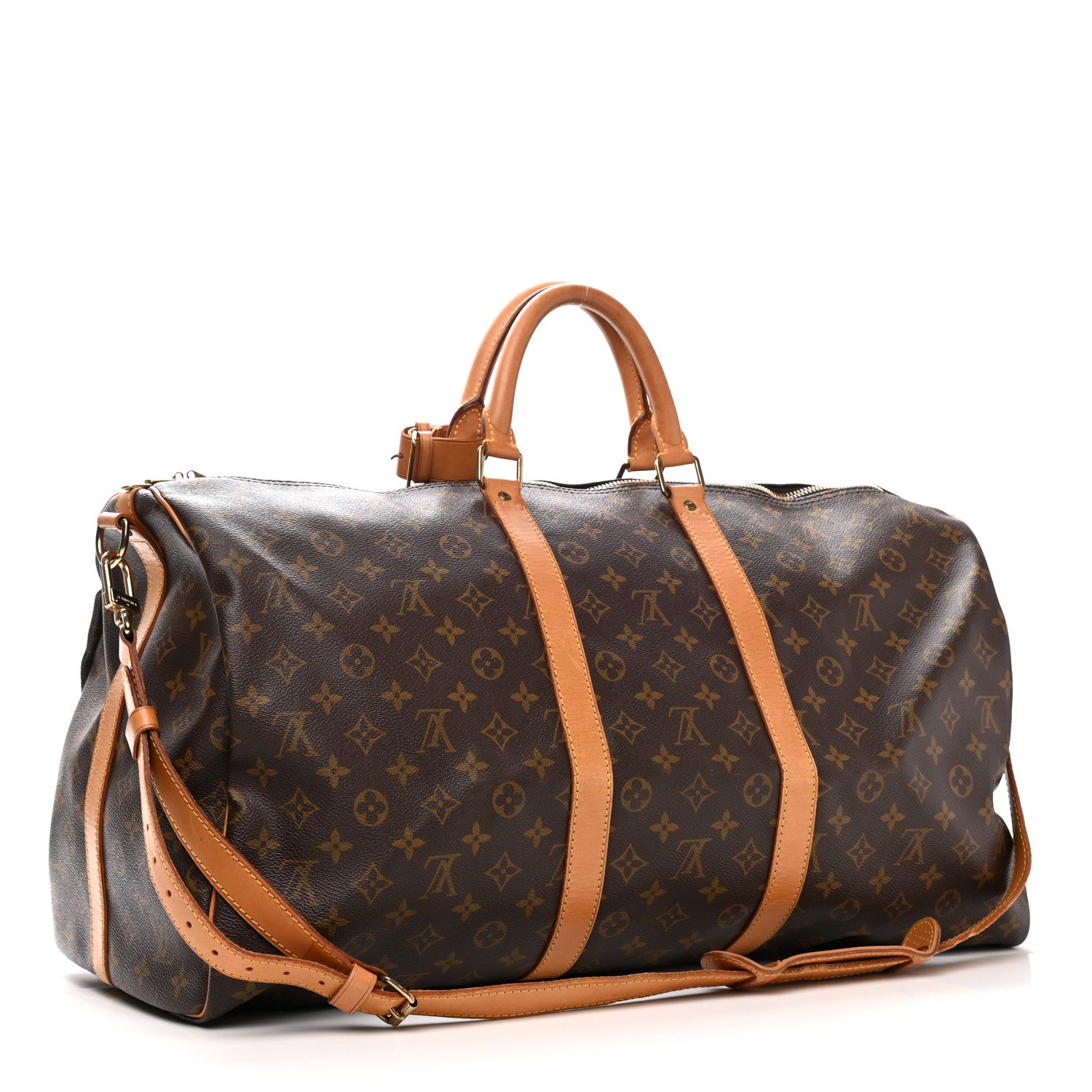 Louis Vuitton Monogram Keepall Bandouliere 55 3 of 19