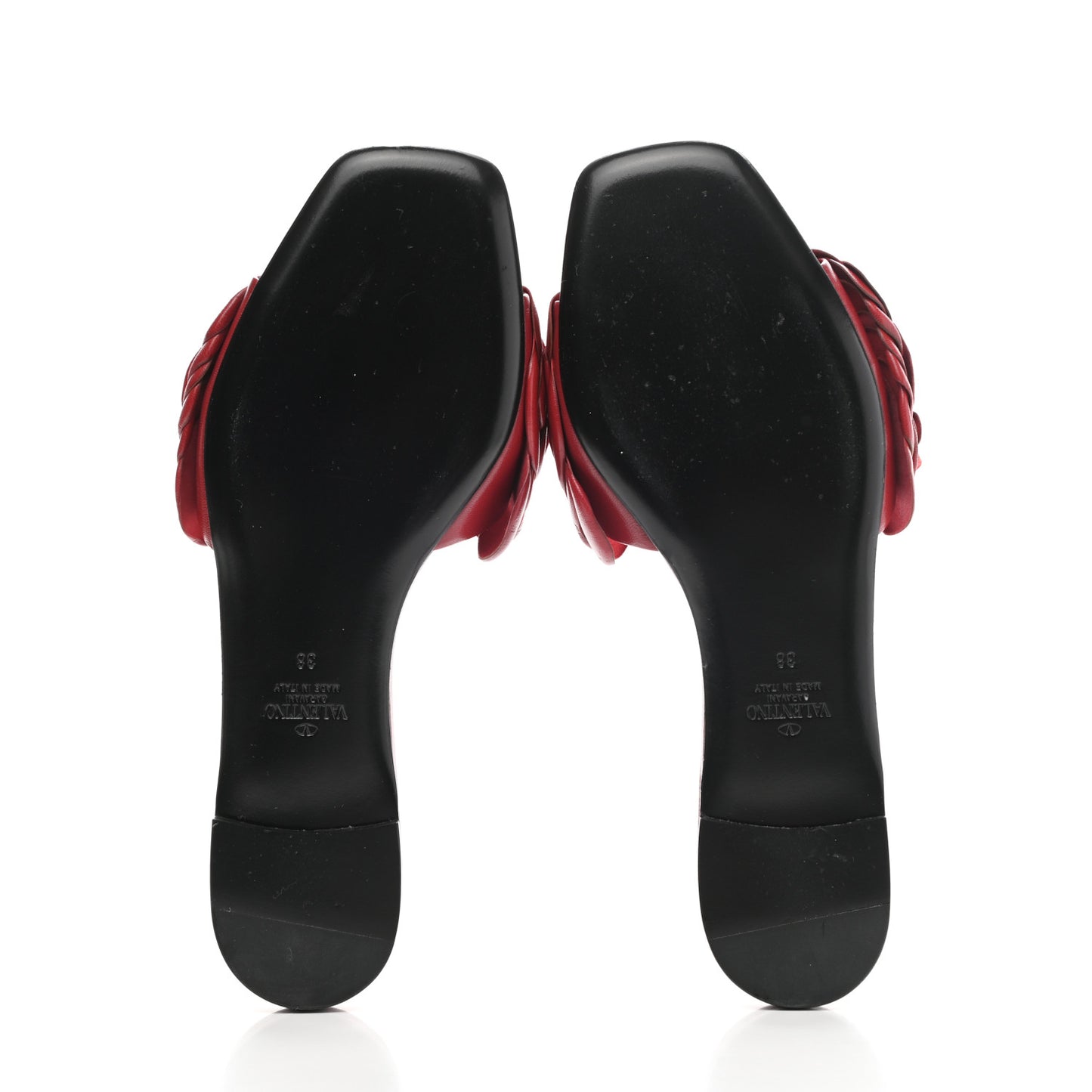 Nappa Atelier 03 Rose Edition Slide Sandals 38 Cerise