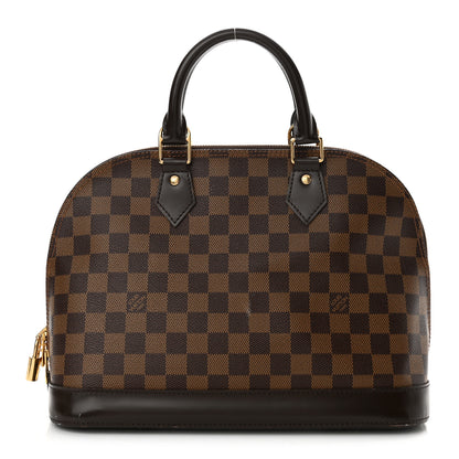 Louis Vuitton Damier Ebene Alma MM 1 of 12