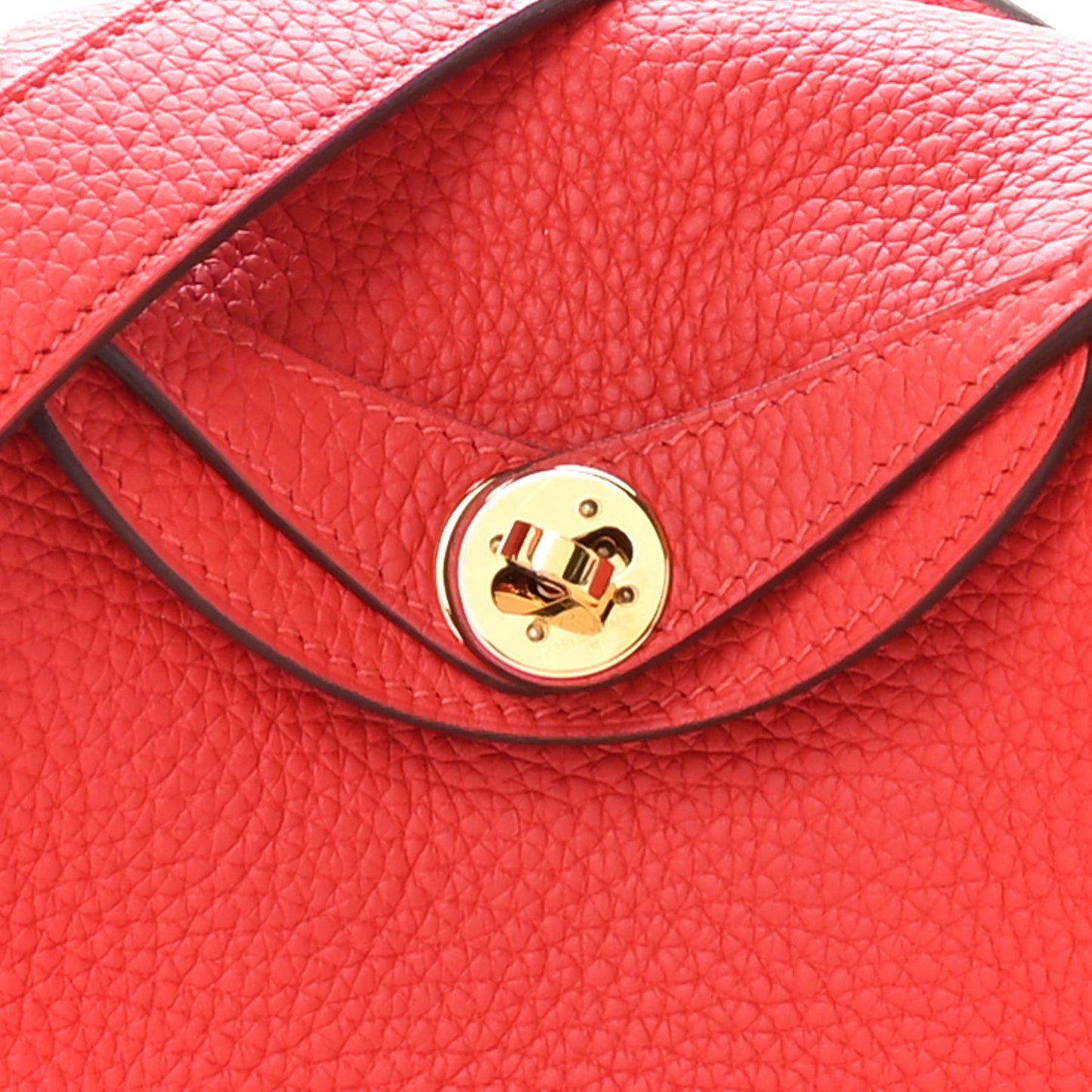 Taurillon Clemence Mini Lindy 20 Rouge de Coeur