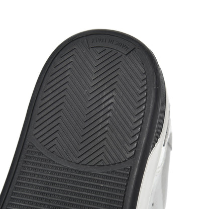 Chanel Calfskin Womens Logo Sneakers 35 Black White 16 of 18