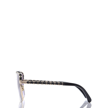 Chanel Metal Square Chain Sunglasses 71369 Grey 3 of 8