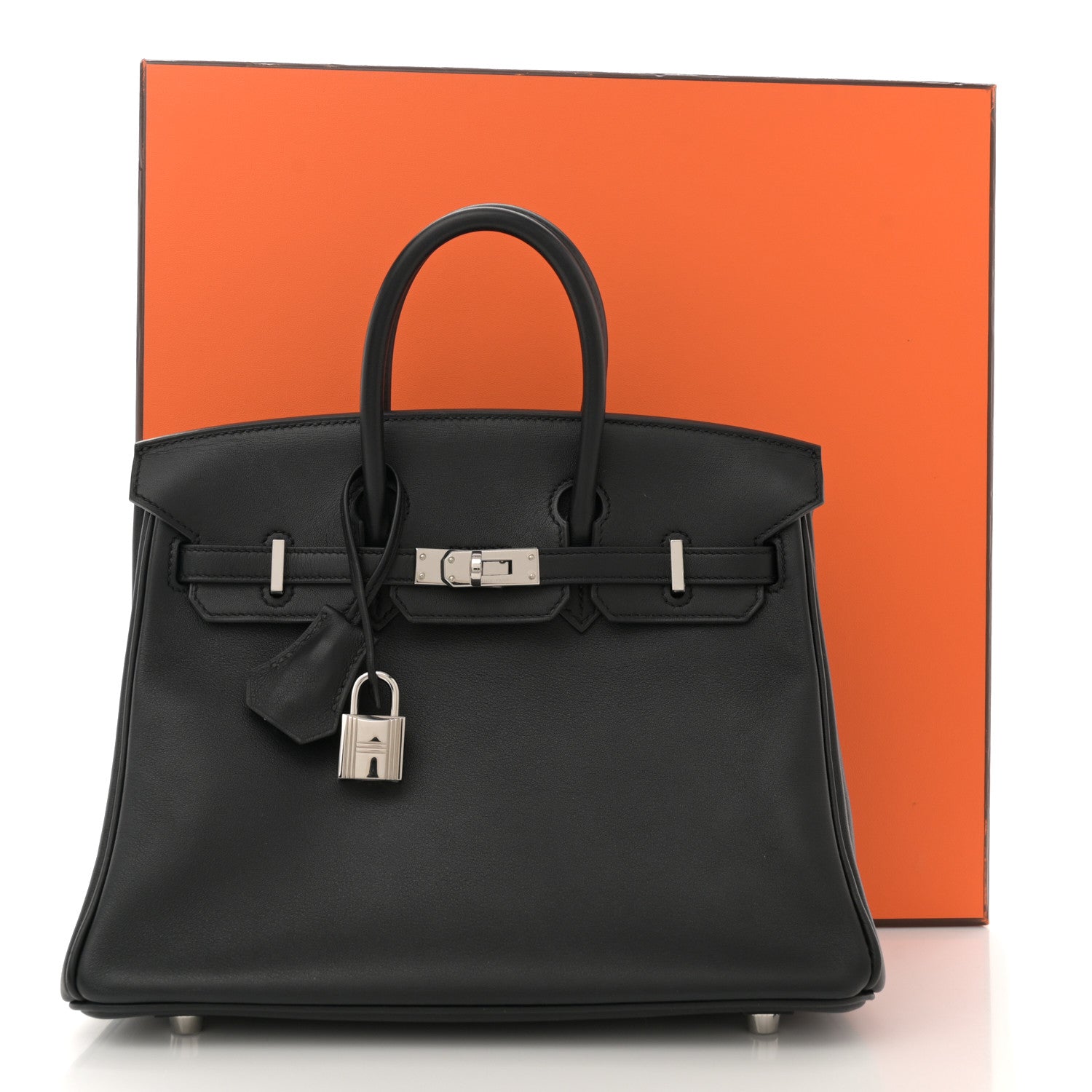 Hermes Swift Birkin 25 Black 11 of 11