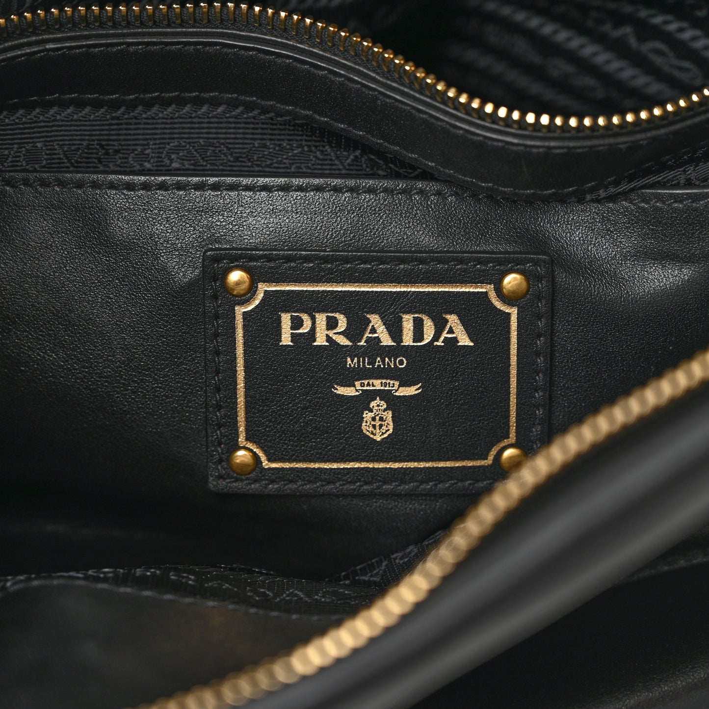 Soft Calf Shopping Satchel Black