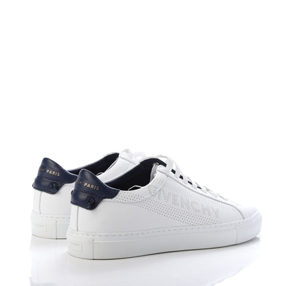 Givenchy Calfskin Perforated Urban Street Sneakers 39 White 4 of 10