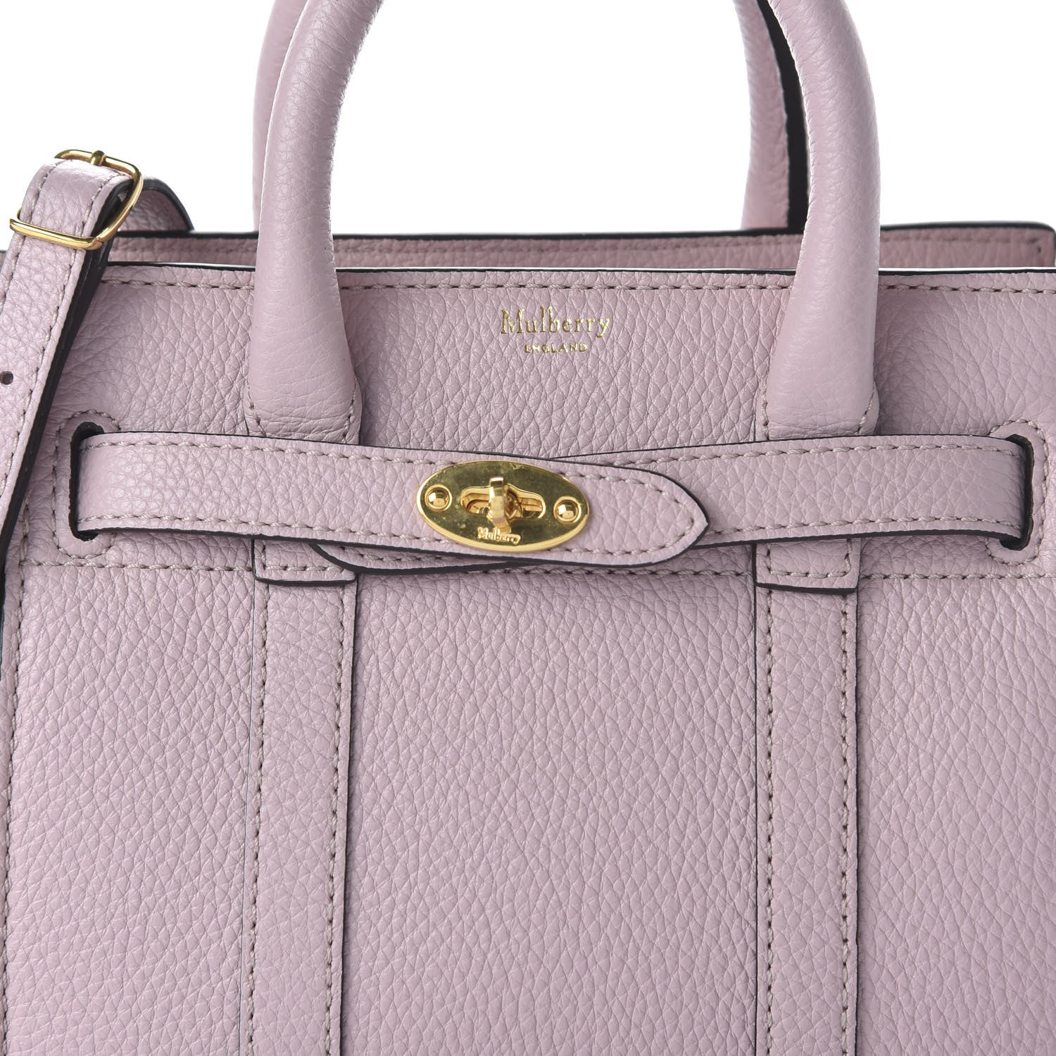 Mulberry Small Classic Grain Mini Zipped Bayswater Blossom 9 of 9