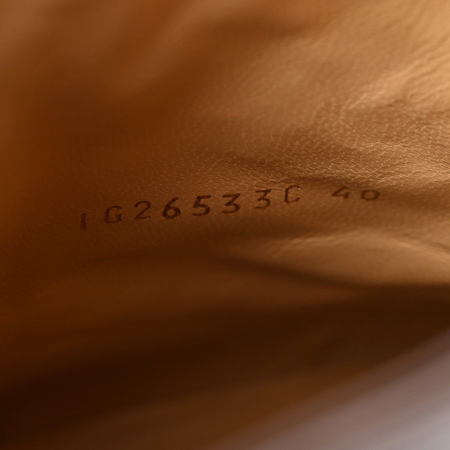 Calfskin Mid Calf Boots 40 Brown