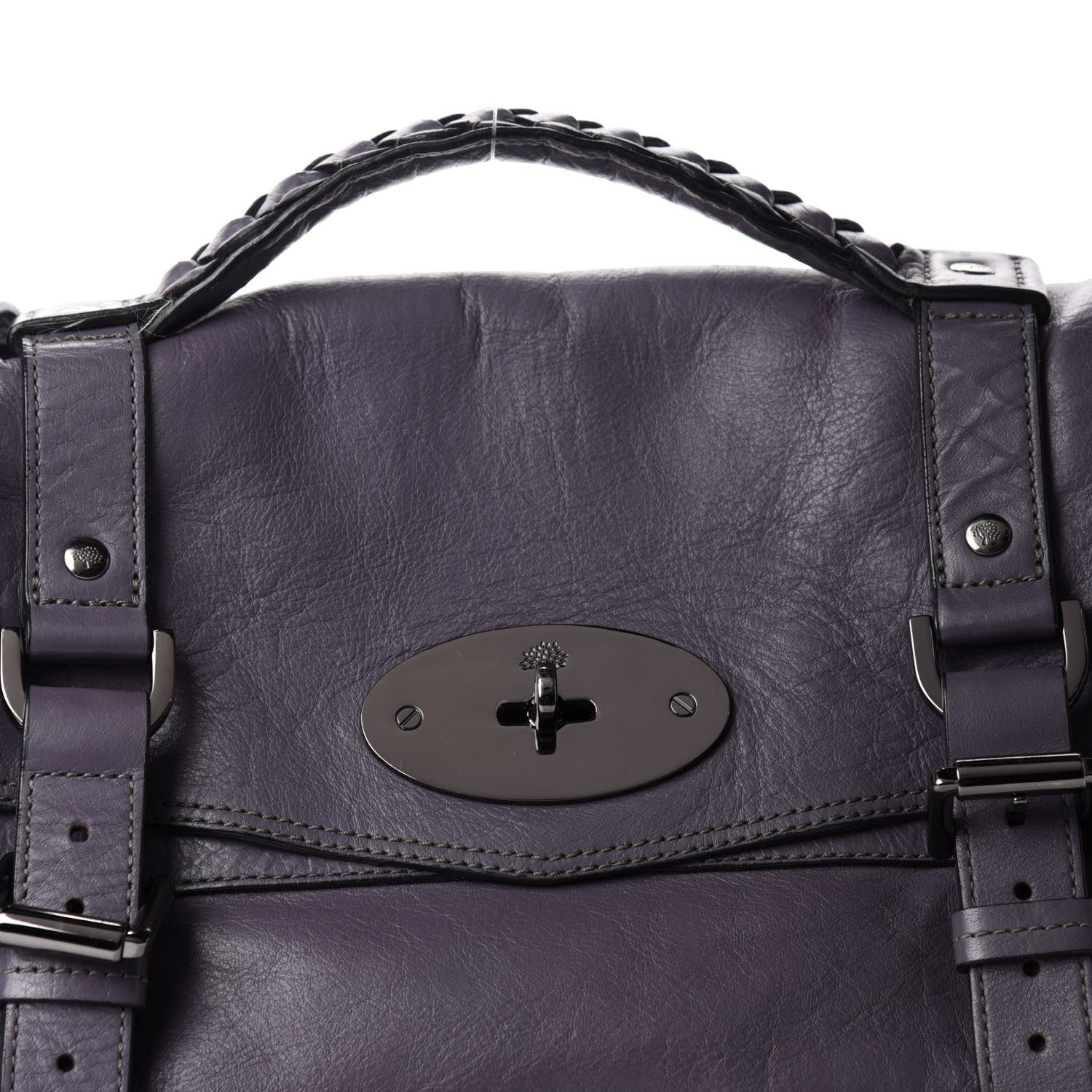 Mulberry Soft Buffalo Medium Alexa Foggy Grey 14 of 14