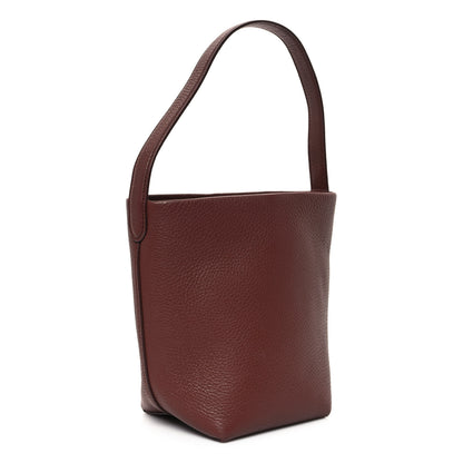 The Row Grained Calfskin Small N/S Park Tote Cognac 3 of 9
