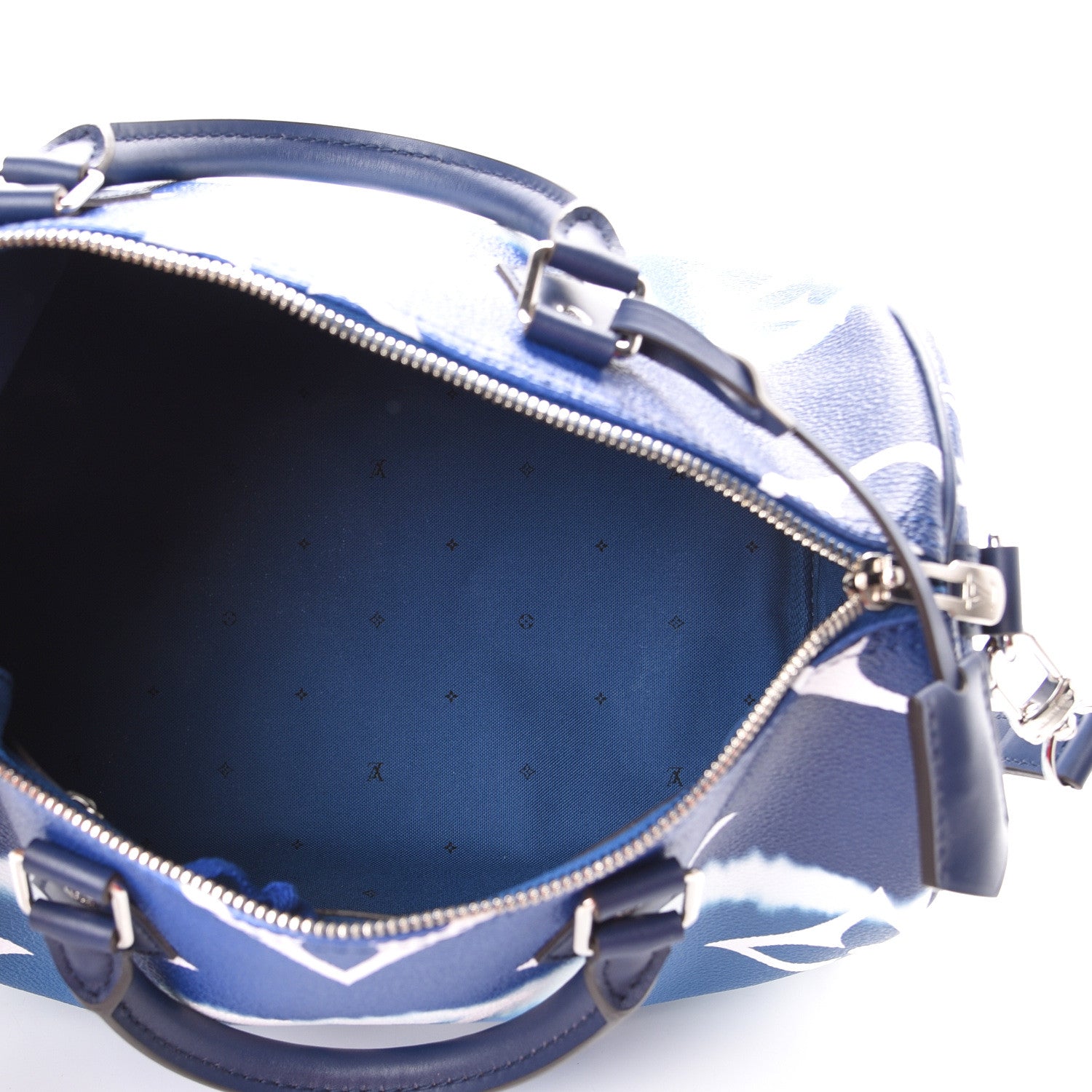 Louis Vuitton Monogram Escale Speedy Bandouliere 30 Blue 4 of 12