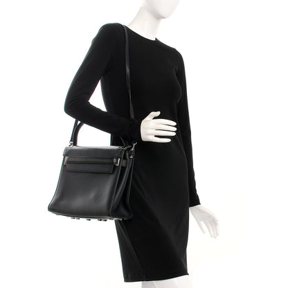 Valentino Garavani Calfskin Medium My Rockstud Frame Bag Black 2 of 12