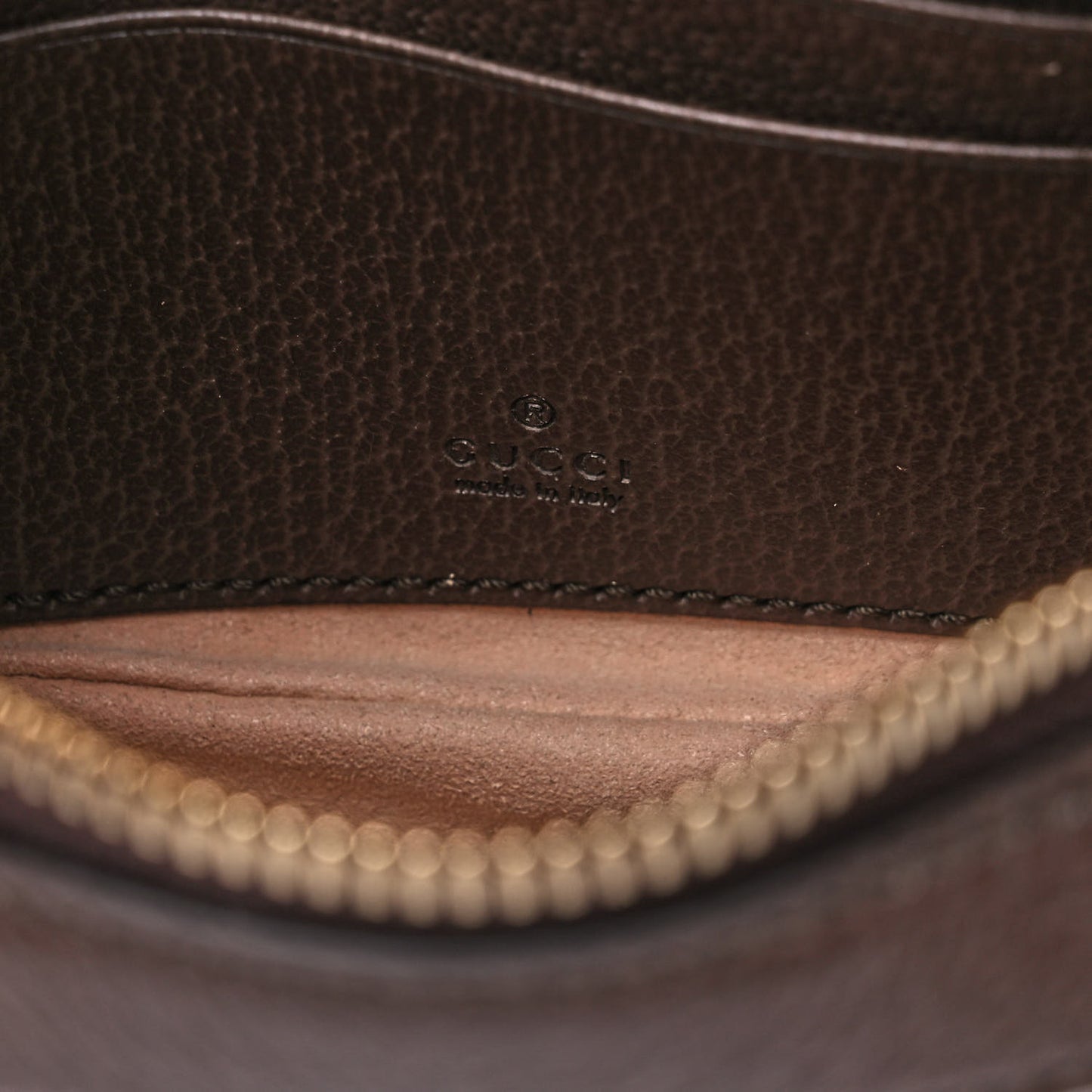 GG Supreme Monogram Textured Calfskin Web Mini Ophidia Half Moon Hobo Beige Ebony New Acero