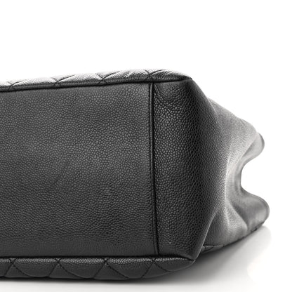 Chanel Caviar Quilted Grand Shopping Tote GST Black 10 of 10