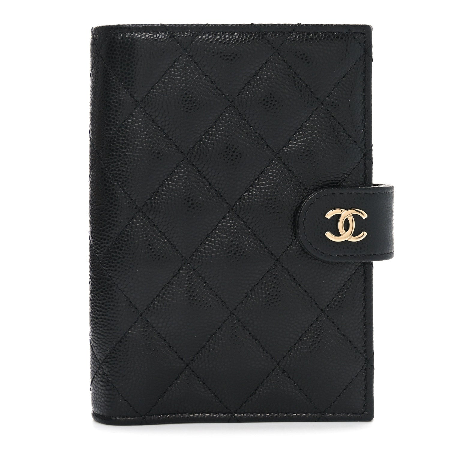 Chanel Caviar Quilted Passport Holder Black 1 of 8