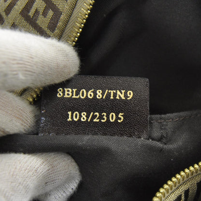 Fendi Zucchino Vitello Small Boston Mogano Panna Bruciato 9 of 10
