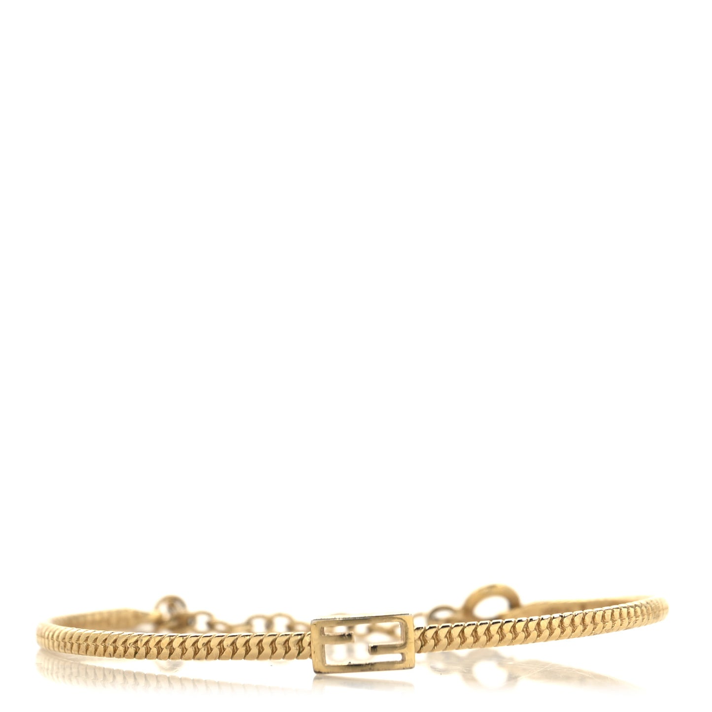 Metal Baguette Bracelet S Gold