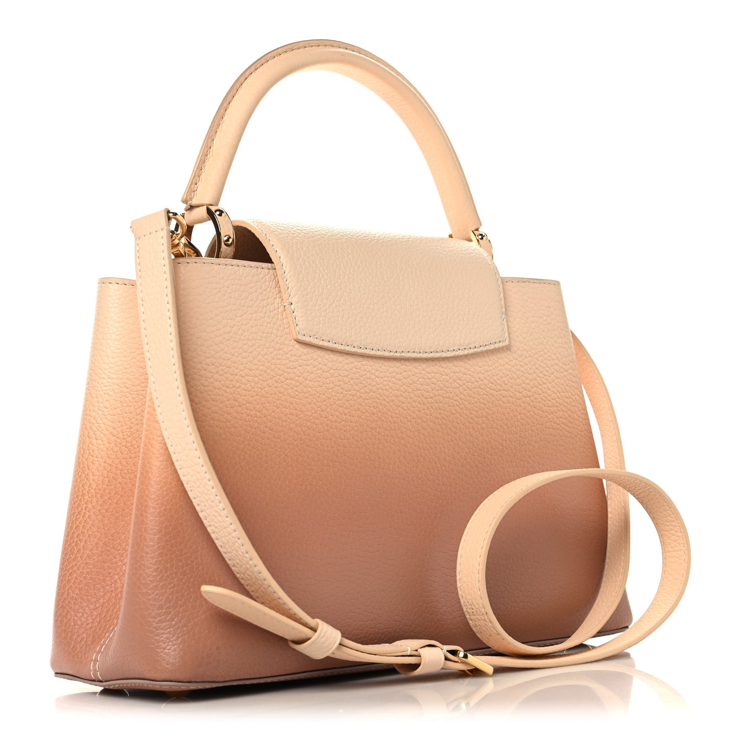 Taurillon Gradient Capucines PM Cloudy Creme