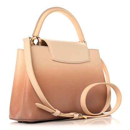 Louis Vuitton Taurillon Gradient Capucines PM Cloudy Creme 3 of 10
