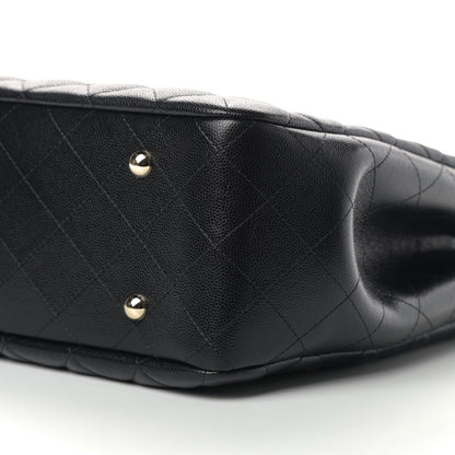 Chanel Caviar Quilted Large Shopping Tote Black 7 of 9