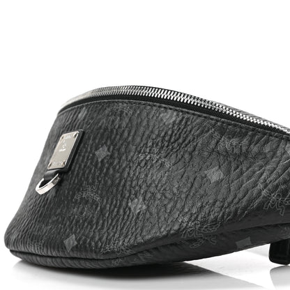 MCM Visetos Small Stark Belt Bag Black 8 of 8