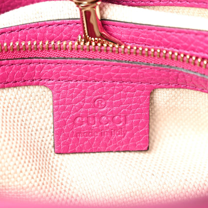 Gucci Cellarius Calfskin Medium Soho Chain Shoulder Bag Bright Bouganville 6 of 10