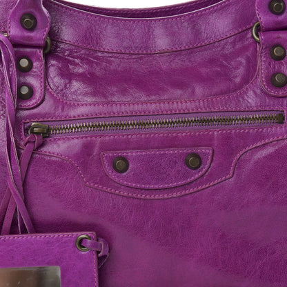 Balenciaga Agneau Classic Hardware City Magenta 10 of 11