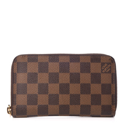 Louis Vuitton Damier Ebene Zippy Compact Wallet 1 of 11