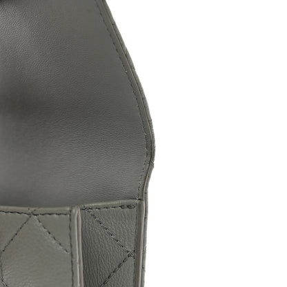 Christian Dior Supple Calfskin Caro Pouch with Chain Cloud Blue 11 of 11