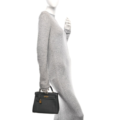Hermes Togo Kelly Retourne 25 Black 2 of 16
