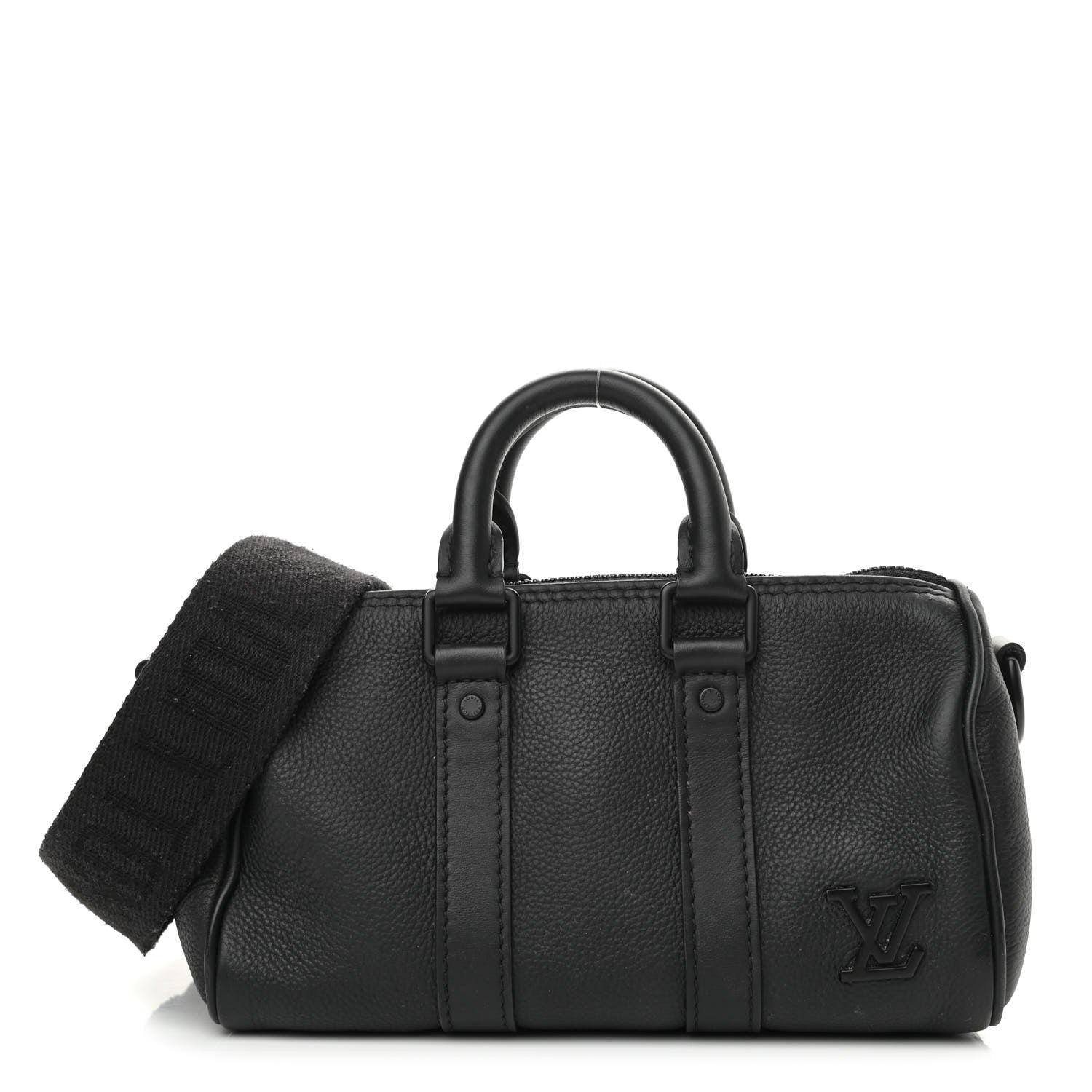 Louis Vuitton Calfskin Damier City XS Keepall Black 1 of 13