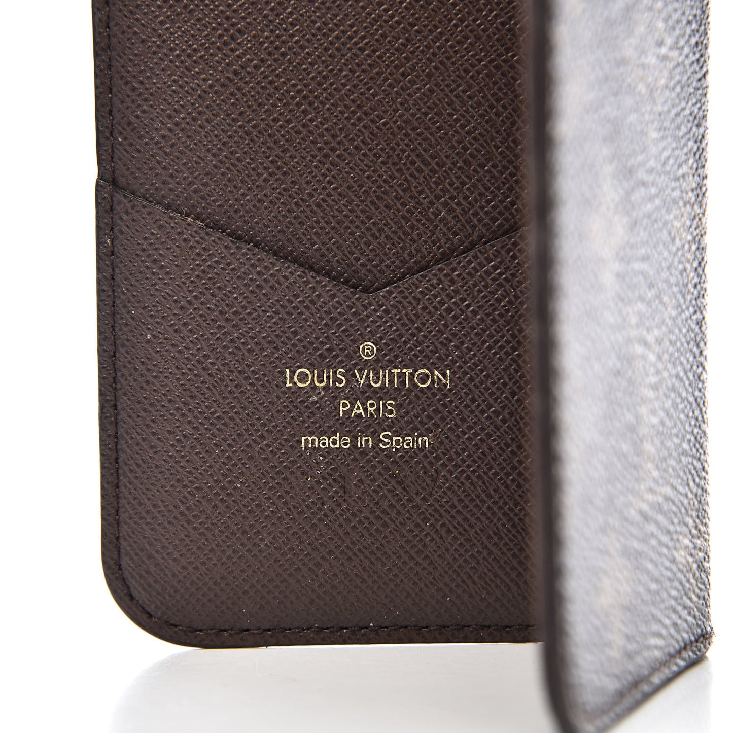 Monogram iPhone X Folio Case